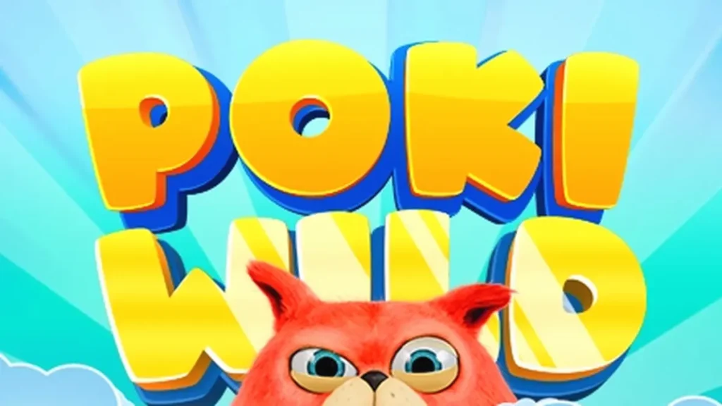 Interface vibrante e dinâmica do slot Poki Wild em um dispositivo móvel